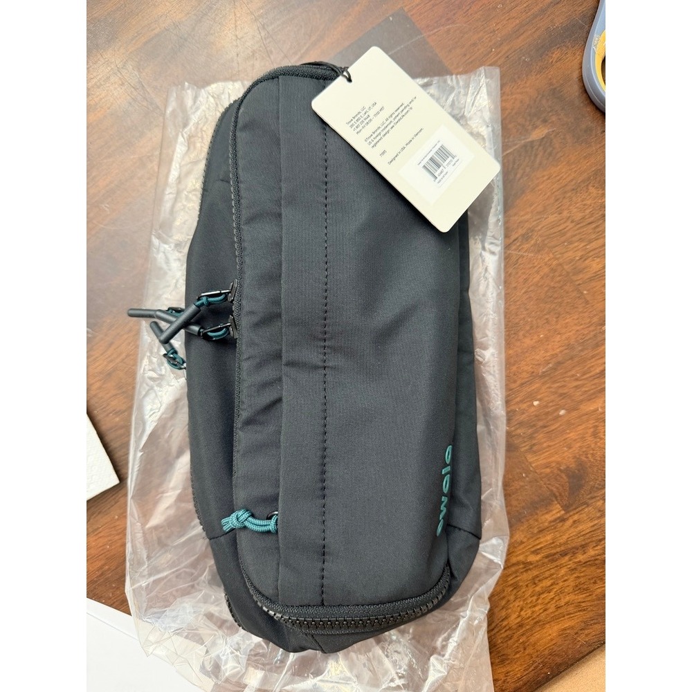 Owala Bottle Sling Hip Pack Unisex OS Black Teal Water Bottle Bag NWT - Picture 7 of 8